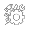 Gear and Tools Icon